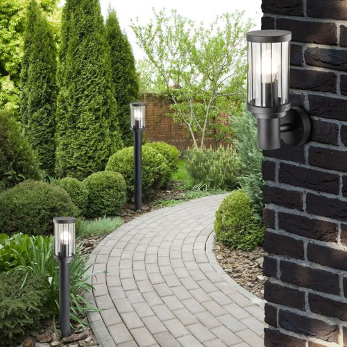 Outdoor Wall Lamp Goldlux Fiord 1 x E27 IP44, black