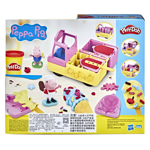 Play-Doh Peppa's Ice Cream Playset 3+