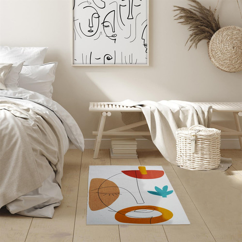 Cotton Rug Arty Colour 50x80cm