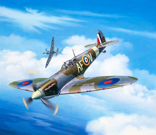 Revell Plastic Model Spitfire MK.IIA 10+