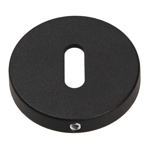 Gamet Door Escutcheon Organic, lower, matt black