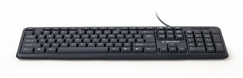 Gembird Standard Wired Keyboard USB KB-U-103, black