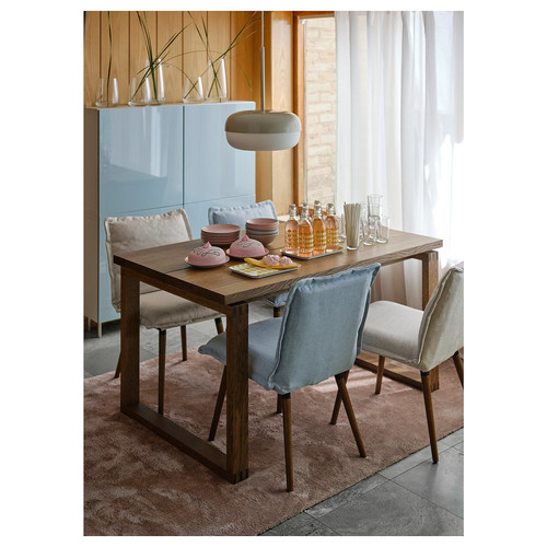 BLÅSVERK Pendant lamp, beige, 37 cm
