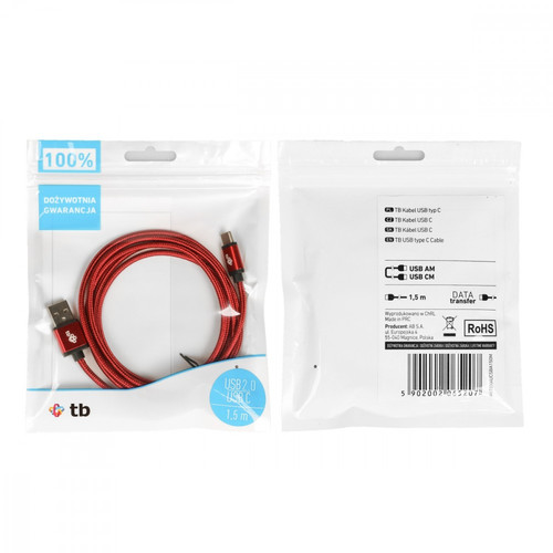 TB Cable USB - USB C 1.5m