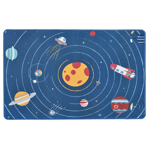 AFTONSPARV Desk pad, space/blue, 38x60 cm