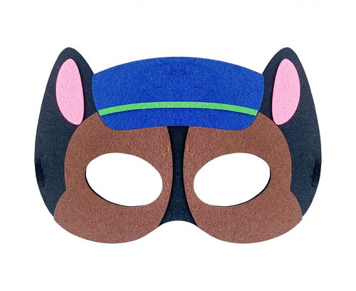 Felt Mask Paw Patrol Chase 2 18x12cm