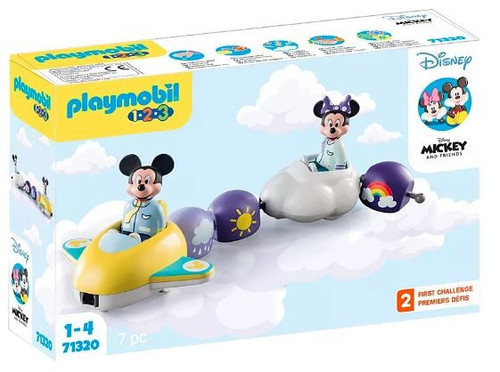 Playmobil 1.2.3 & Disney: Mickey's & Minnie's Cloud Ride 12m+