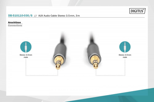 Digitus Audio Connection Cable DB-510110-030-S