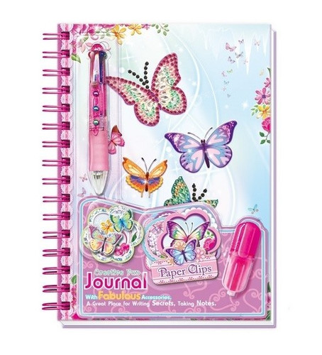 Pecoware Spiral Diary - Butterflies 2 6+