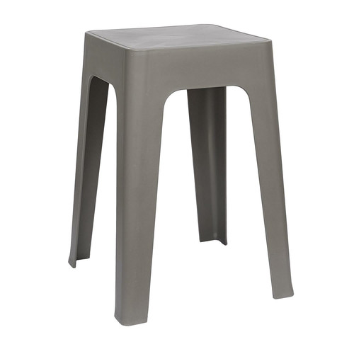 Stool Spectra, plastic, grey