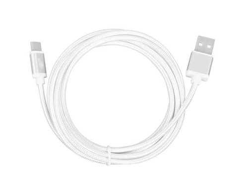 TB Cable USB - USB C Cable 2m, silver