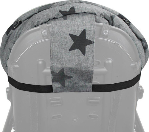 Dooky Footmuff 6-36m, Grey Stars