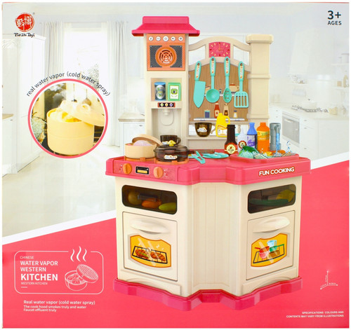 Chinese Water Vapor Western Kitchen Playset 3+