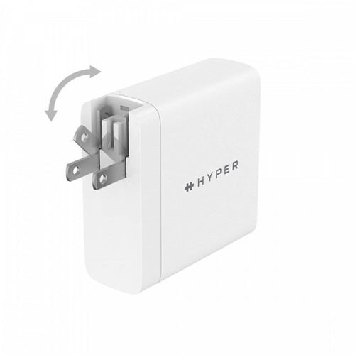 HyperDrive 140W USB-C GaN Charger (EU plug), white