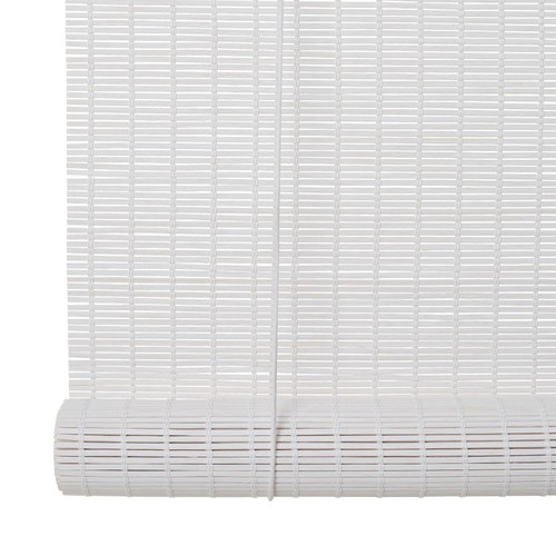 Corded Bamboo Roller Blind Colours Java 160x180cm, white