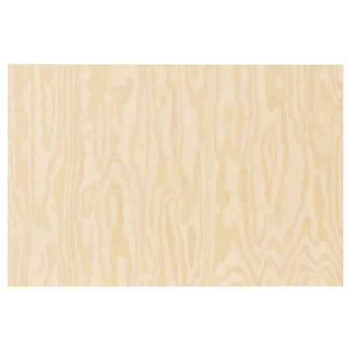 KALBÅDEN Door with hinges, lively pine effect, 60x40 cm