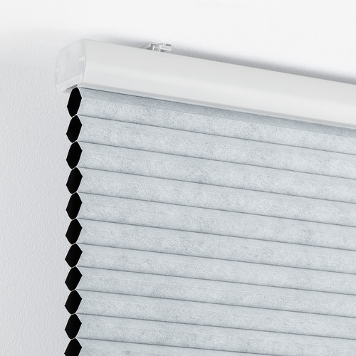 TRIPPEVALS Block-out cellular blind, white, 100x195 cm