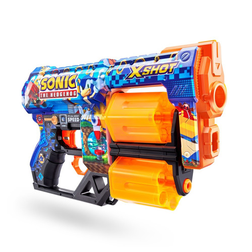 ZURU X-Shot Launcher Skins Dread Sonic the Hedgehog 8+