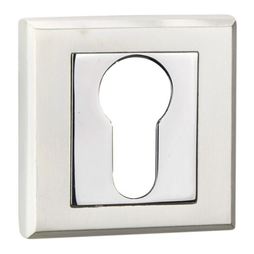 Door Escutcheon Schaffner Clara, pearl/chrome