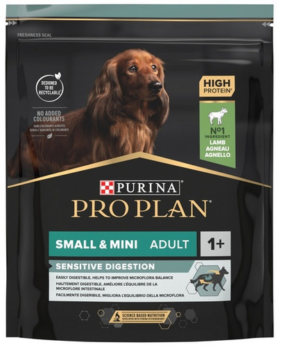 Purina Pro Plan Dog Food Adult Small & Mini OptiDigest Sensitive Digestion Lamb 700g