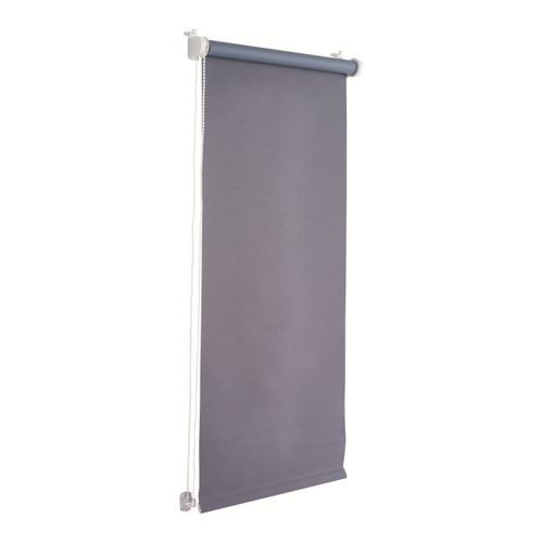 Plain Blackout Roller Blind Colours Boreas 120x180cm, grey