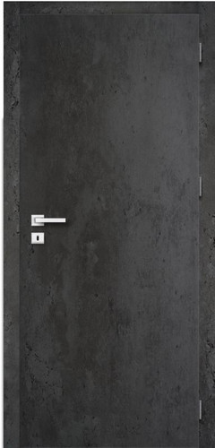 Internal Door Exmoor 80, right, dark concrete
