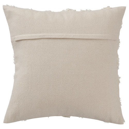 EKGULDMAL Cushion cover, geometric natural, 50x50 cm