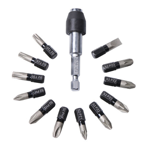 Erbauer Diamond Bit Set, 13 pieces