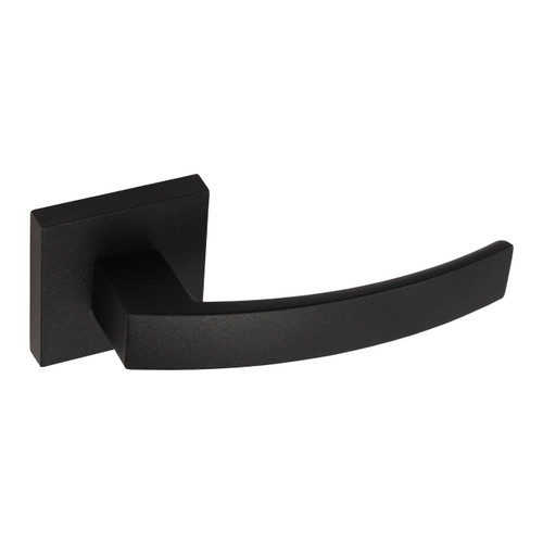 Gamet Door Handle Mistico, square rose, black