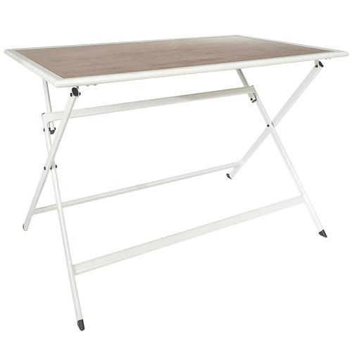 Foldable Outdoor Dining Table for 6 Persons 110x70
