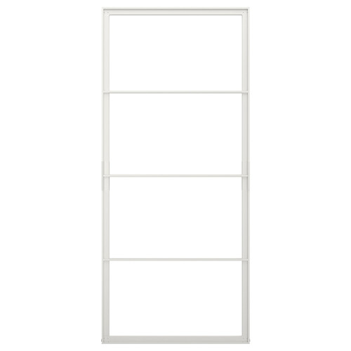 SKYTTA Sliding door frame, white, 102x231 cm