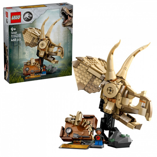 LEGO Jurassic World Dinosaur Fossils: Triceratops Skull 9+