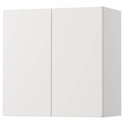 SMÅSTAD Wall cabinet, white white, with 1 shelf, 60x30x60 cm