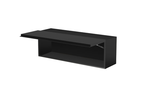 Wall Cabinet Loftia, black/matt black