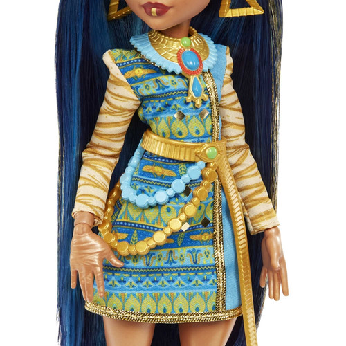 Monster High Cleo De Nile Doll With Pet And Accessories HHK54 4+