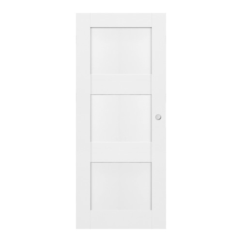 Internal Sliding Door Tre 80, white
