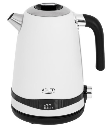 Adler Kettle LCD Temperature Control 2200W 1.7l AD1295w