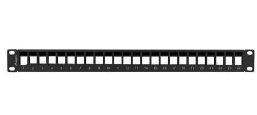 Lanberg Patch Panel 24-ports 1U 19", black