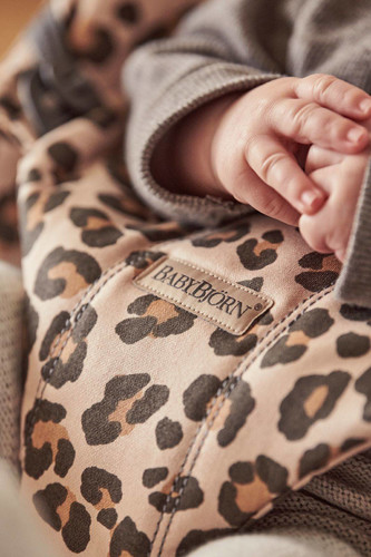 BABYBJÖRN - Bouncer Bliss, Beige/Leopard, Cotton