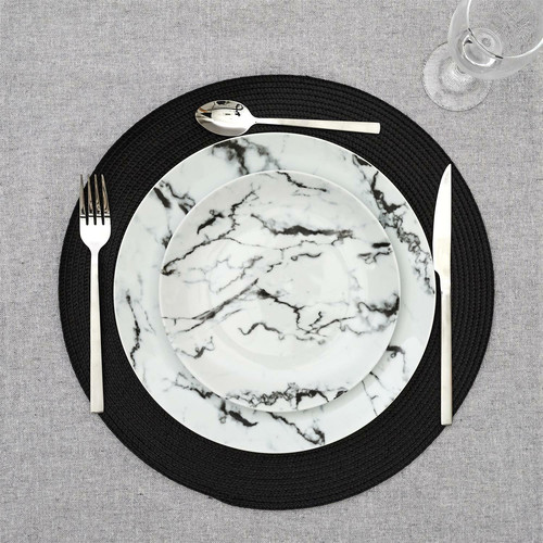 Plate Marble 20 cm