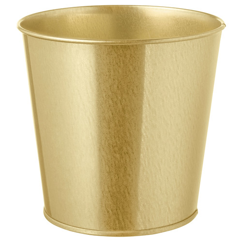 DAIDAI Plant pot, brass-colour, 12 cm