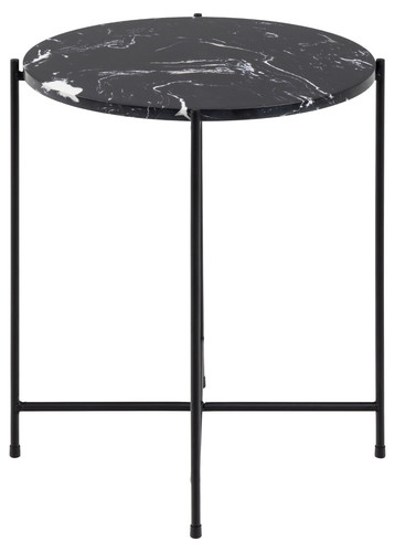 Coffee Table Avila, high, black marble