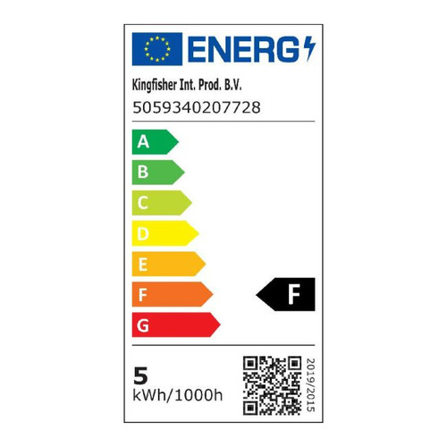 Diall LED Bulb PS160 E27 470 lm 4000 K