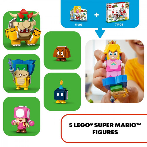 LEGO Super Mario Peach’s Castle Expansion Set 8+