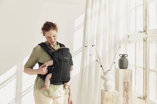 BABYBJORN Baby Carrier Harmony 3D Mesh, Black