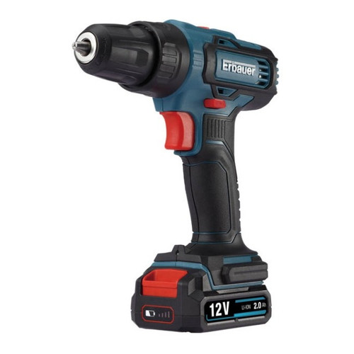 Erbauer Cordless Drill Screwdriver 12 V 2 x 2.0 Ah