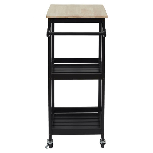 Kitchen Trolley Bish, black