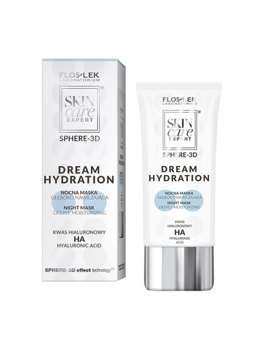 Floslek Skin Care Expert Sphere-3D Deeply Moisturizing Night Mask Dream Hydration 50ml