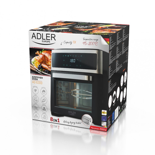 Adler Airfryer Oven 8in1 13l 1700W AD 6309