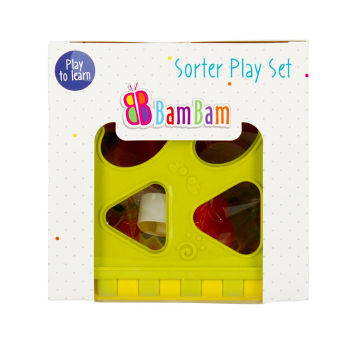 Bam Bam Shape Sorter Educational Toy 6in1 12m+